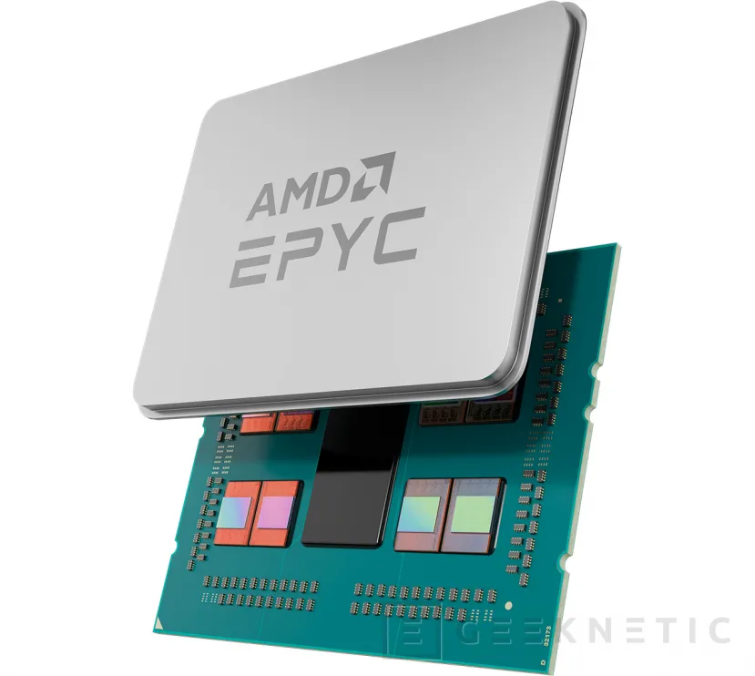Geeknetic AMD EPYC Milan-X al detalle: El 3D V-Cache llega a los servidores 7