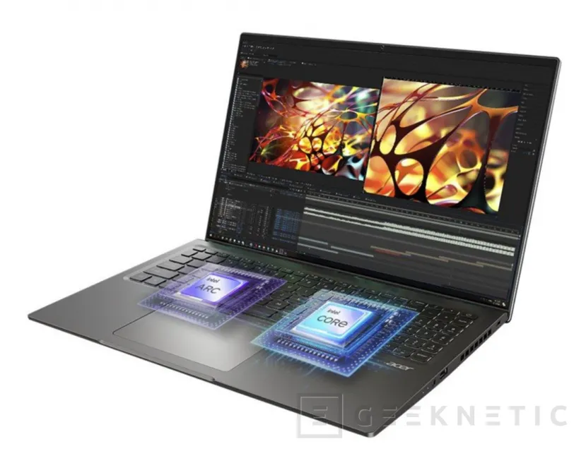 Geeknetic Aparece un Acer Swift X con la gráfica dedicada Intel Arc A370M  2