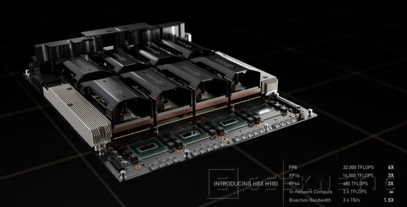 Geeknetic La NVIDIA HGX H100 integra 8 GPUs NVIDIA Hopper H100 1