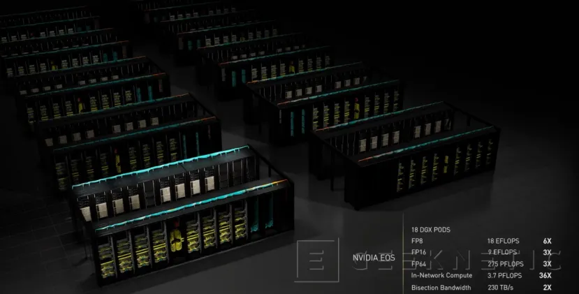 Geeknetic La NVIDIA HGX H100 integra 8 GPUs NVIDIA Hopper H100 5