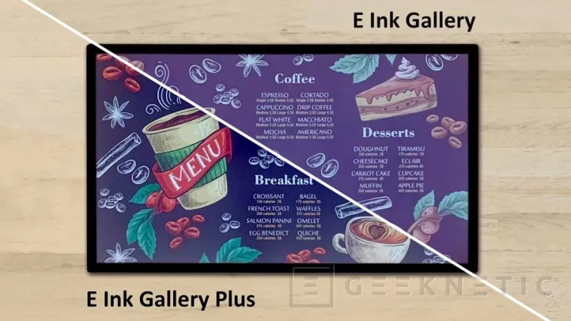 Geeknetic Los nuevos posters digitales de E Ink cuentan con mayor contraste y colores más vivos 1