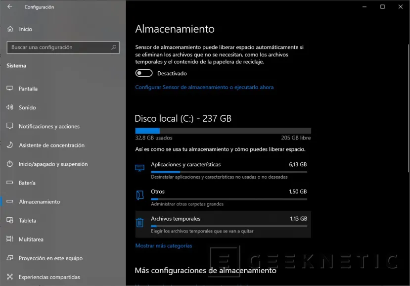 Geeknetic Cómo Eliminar los Archivos Temporales en Windows 10 6