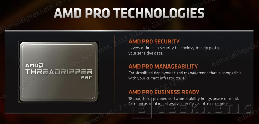Geeknetic AMD RYZEN THREADRIPPER PRO 5000 WX: Hasta 64 Núcleos Zen 3 con el Doble de Rendimiento por Vatio 2