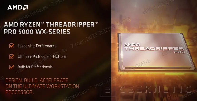 Geeknetic AMD RYZEN THREADRIPPER PRO 5000 WX: Hasta 64 Núcleos Zen 3 con el Doble de Rendimiento por Vatio 13