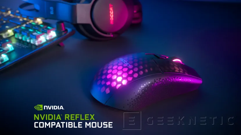 Geeknetic Roccat ha lanzado el nuevo ratón inalámbrico para gaming Burst Pro Air con solo 81 gr y 100 horas de batería 2