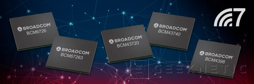 Geeknetic Broadcom anuncia sus soluciones para WiFi 7 con velocidades de hasta 11,5 Gbps 1