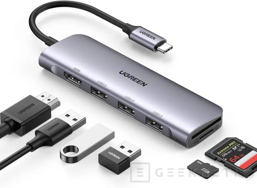 Geeknetic Los 8 mejores HUBs USB 5
