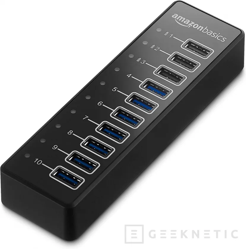 Geeknetic Los 8 mejores HUBs USB 9