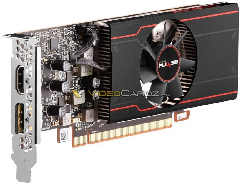Geeknetic Filtrada la Sapphire RX 6400 Pulse con un diseño de perfil bajo similar a la AMD Radeon PRO W6400 3