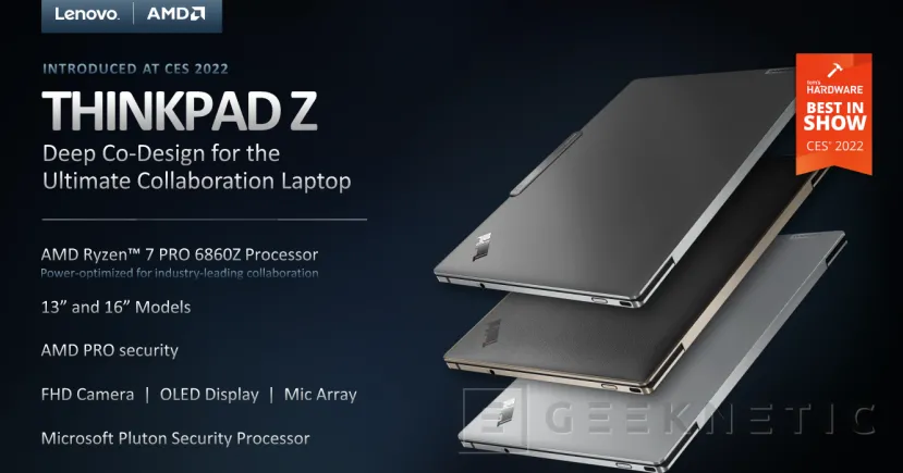 Geeknetic AMD lanza sus Ryzen Pro 6000: Las Arquitecturas Zen3+ y RDNA2 llegan a los Portátiles Empresariales 7