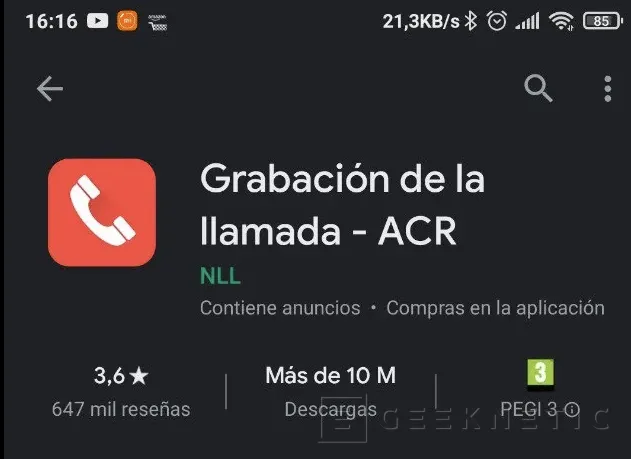 Geeknetic Google vuelve a poner la zancadilla a las aplicaciones de grabación de llamadas de Android 2