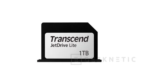 Geeknetic Transcend lanza su unidad JetDrive Lite 330 para ampliar el almacenamiento de los nuevos MacBook Pro 1