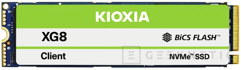 Geeknetic Nuevos SSD XG8 de Kioxia con NVMe 1.4 para equipos de alto rendimiento 1