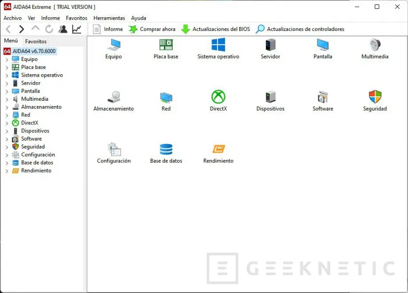 Geeknetic AIDA64: Cómo Conocer Todas las Características del PC 2
