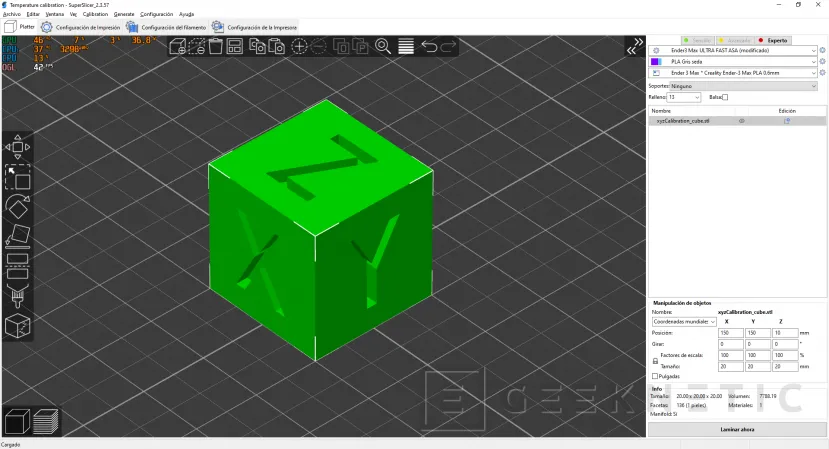 Geeknetic Cómo calibrar nuestra impresora 3D 9