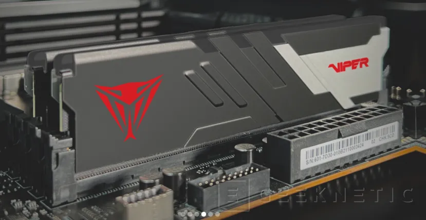 Geeknetic Ya están disponibles las memorias DDR5 Patriot Viper Venom a 6200MHz con y sin RGB 1