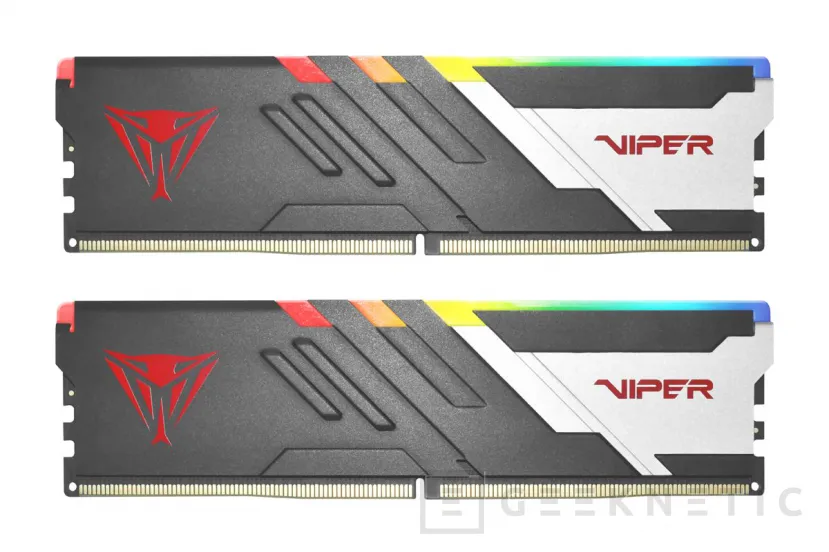 Geeknetic Ya están disponibles las memorias DDR5 Patriot Viper Venom a 6200MHz con y sin RGB 3