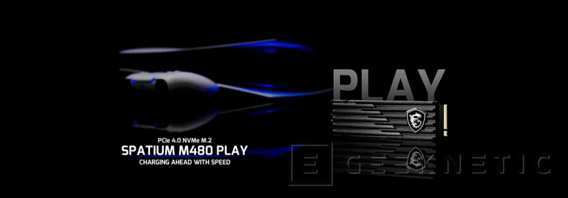 Geeknetic MSI anuncia el SSD SPATIUM M480 PLAY diseñado para la PlayStation 5 con disipador y hasta 4 TB 1