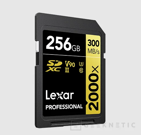 Geeknetic Hasta 300 MB/s y resistencia al agua en las nuevas tarjetas SDXC Lexar Professional 2000X de 256 GB 1