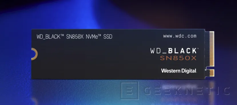 Geeknetic Western Digital anuncia sus SSD  NVMe 1.4 SN850X con hasta 7.300 MB/s 1