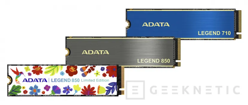 Geeknetic Hasta 5.000 MB/s en los nuevos SSD ADATA LEGEND 850 con PCIe 4.0 y certificación para PS5 1