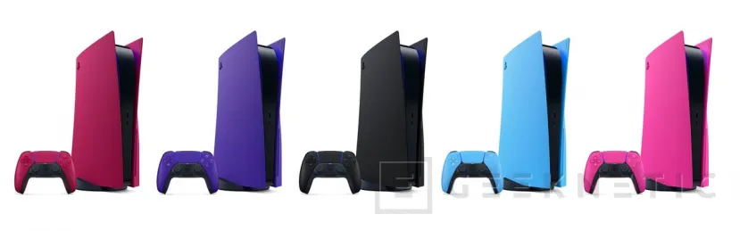Geeknetic Sony pone en preventa las nuevas tapas laterales para la PlayStation 5 1