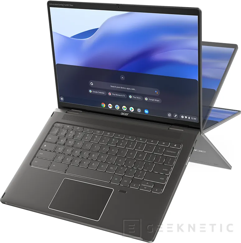 Geeknetic Acer expande su gama de Chromebooks con dos nuevos modelos en formato convertible y Tablet 1