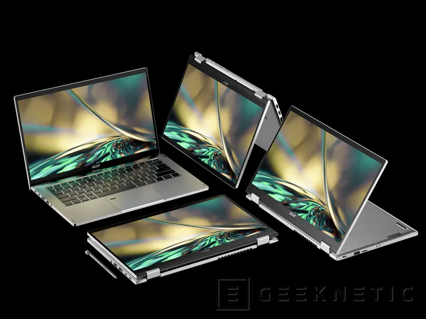 Geeknetic Los renovados Acer Swift 3, Spin 5 y Spin 3 se actualizan con procesadores Intel Alder Lake 6