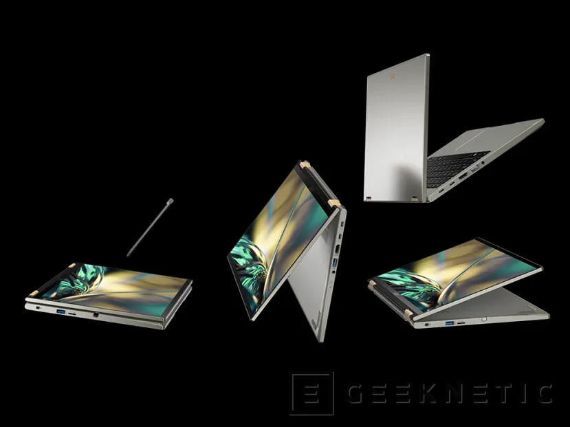 Geeknetic Los renovados Acer Swift 3, Spin 5 y Spin 3 se actualizan con procesadores Intel Alder Lake 5