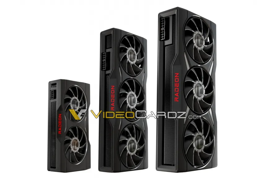 Geeknetic Filtradas las imágenes de las nuevas AMD Radeon RX 6X50 XT 2