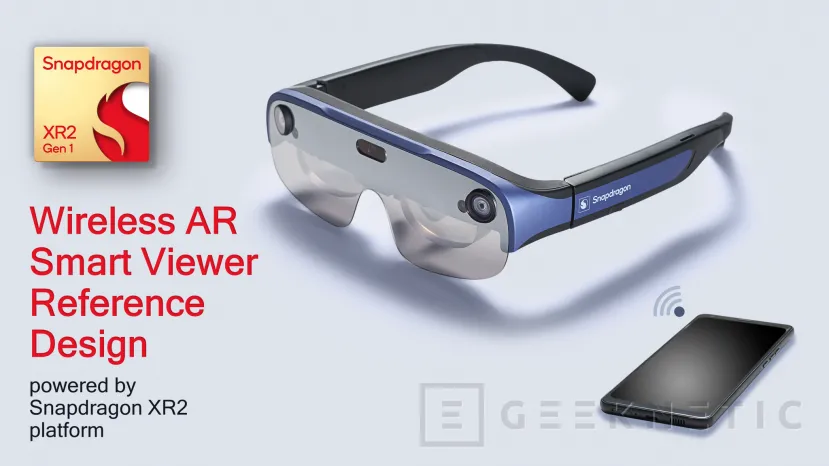 Geeknetic Las nuevas gafas Qualcomm XR2 AR Smart Viewer incluyen pantallas micro-OLED de 1920x1080 en cada ojo 1