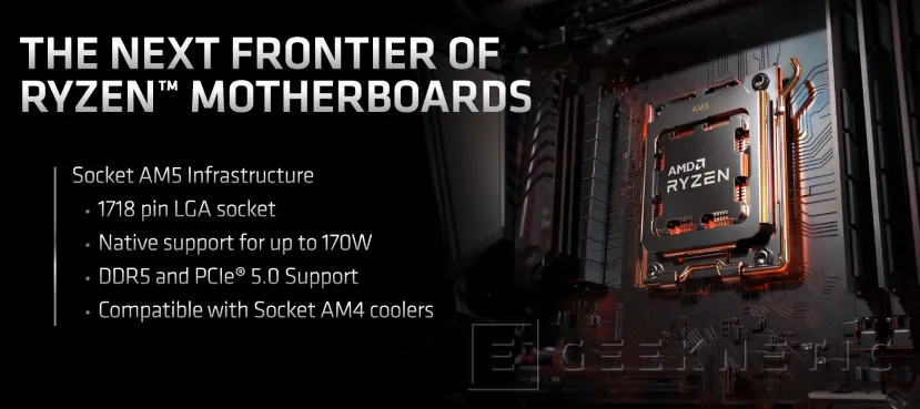 Geeknetic AMD presenta los Ryzen 7000 Series con núcleos Zen 4 disponibles este otoño 2