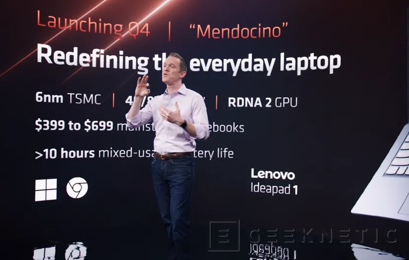 Geeknetic Nuevas CPUs AMD &quot;Mendocino&quot; para portátiles de gama baja con Zen 2 y RDNA2 1