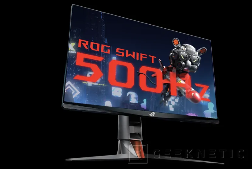 Geeknetic El ASUS ROG Swift 500Hz presume de panel E-TN de 500 Hz con NVIDIA Reflex Analyzer 1