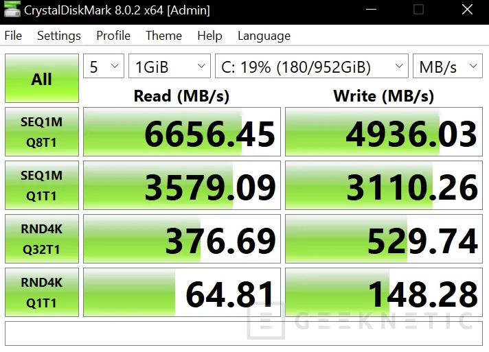 Geeknetic ASUS ZenBook S 13 OLED Review con AMD Ryzen 7 6800U 39