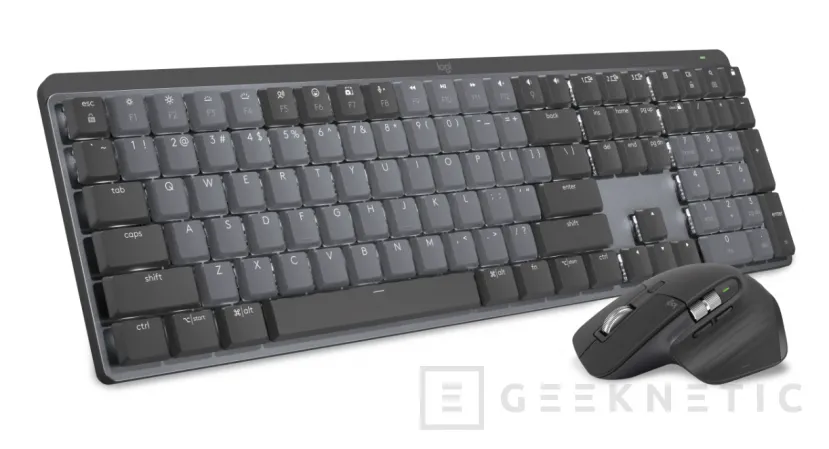 Geeknetic Nuevos teclados Logitech MX Mechanical y Mechanical Mini con interruptores mecánicos de perfil bajo 3
