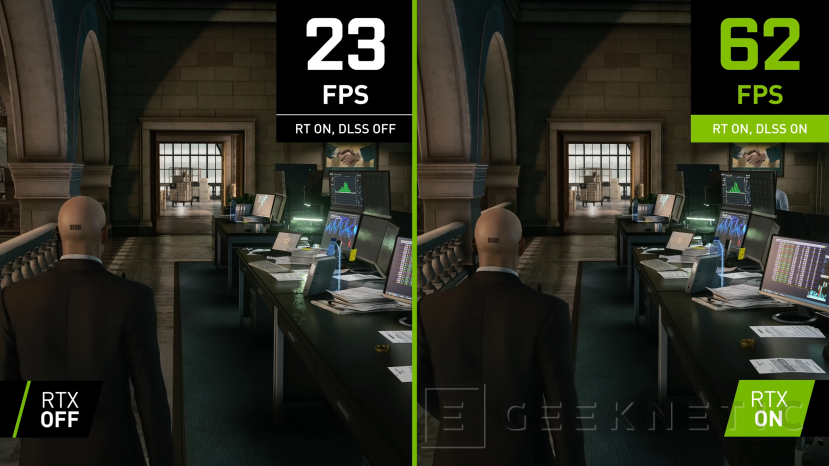 Geeknetic Nuevos drivers NVIDIA GeForce Game Ready con soporte para DLSS y Ray Tracing en Hitman 3 1