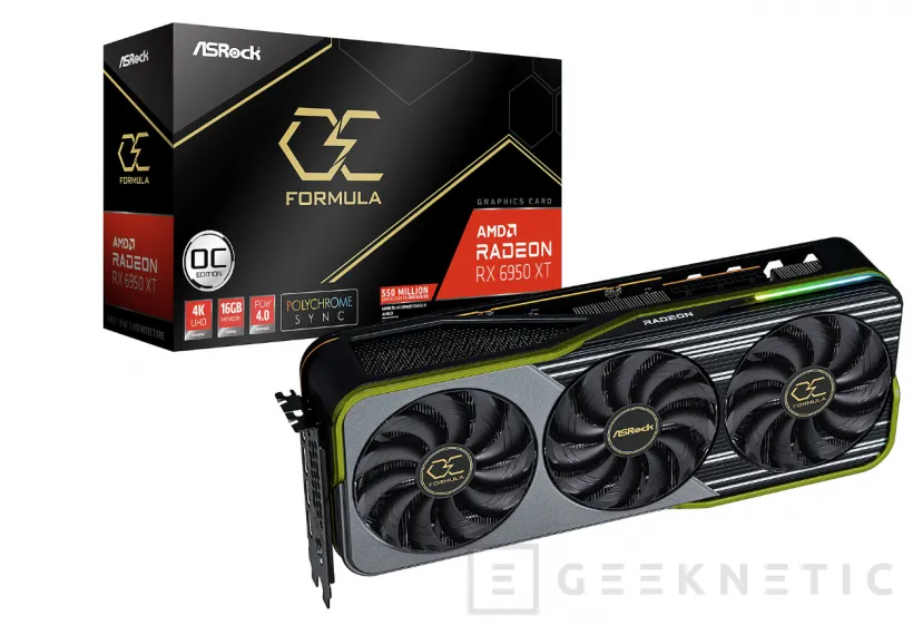 Geeknetic ASRock muestra sus AMD Radeon RX 6x50 XT personalizadas con RGB y triple ventilador 2