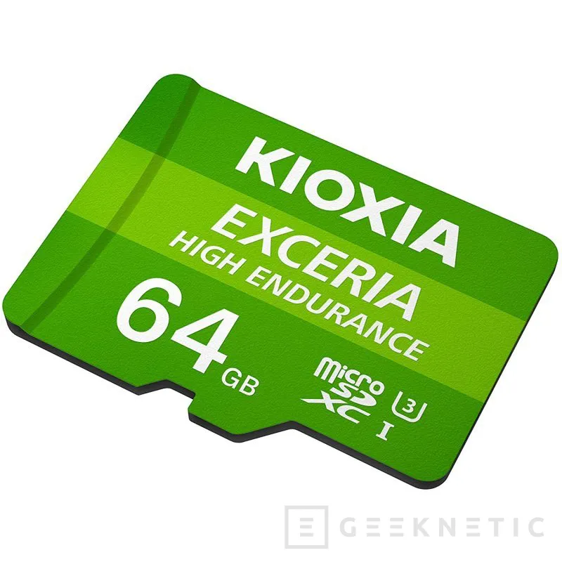 Kioxia Exceria High Endurance MicroSDXC 64GB UHS-I V30 Clase 10 | PcComponentes.com