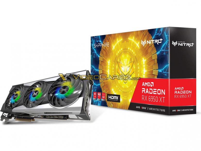 Geeknetic Aparecen imágenes de las Sapphire Radeon RX 6950 XT con un nuevo modelo NITRO+ PURE que ocupa 3 ranuras 3