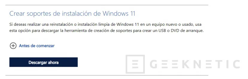 Geeknetic Cómo Instalar Windows 11 junto a Windows 10 3