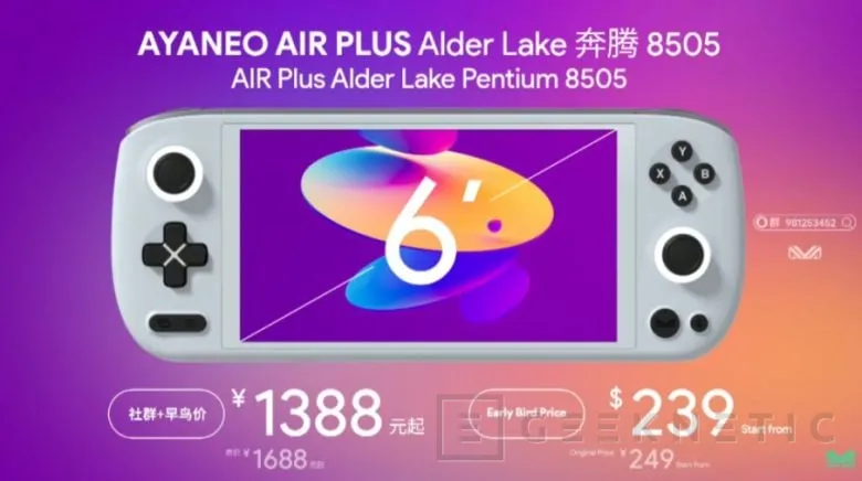 Geeknetic La AYA Neo Air Plus llega al mercado con precios a partir de 249 dólares con chips Intel 1