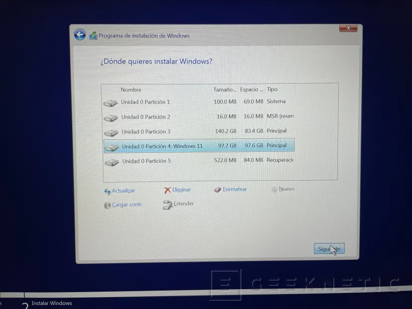Geeknetic Cómo Instalar Windows 11 junto a Windows 10 15