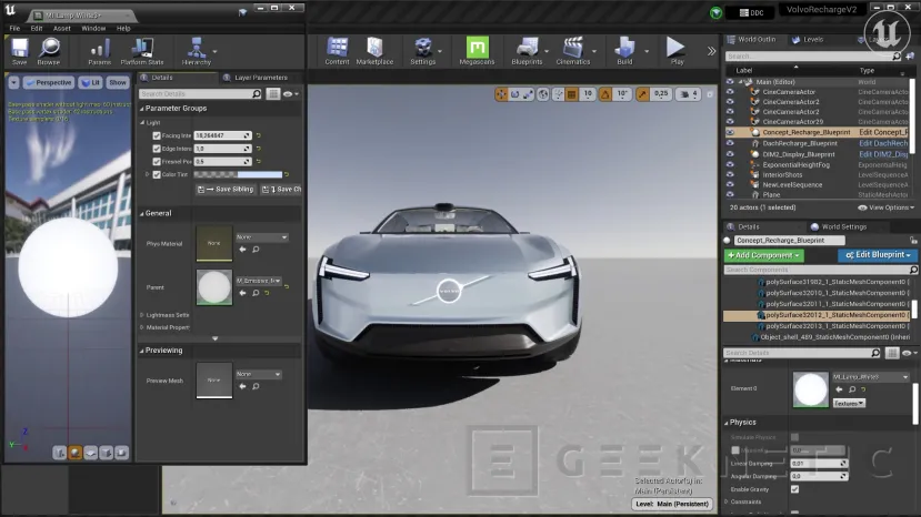 Geeknetic Volvo llega a un acuerdo con Epic Games para incluir Unreal Engine 5 en el sistema de entretenimiento de sus coches 1