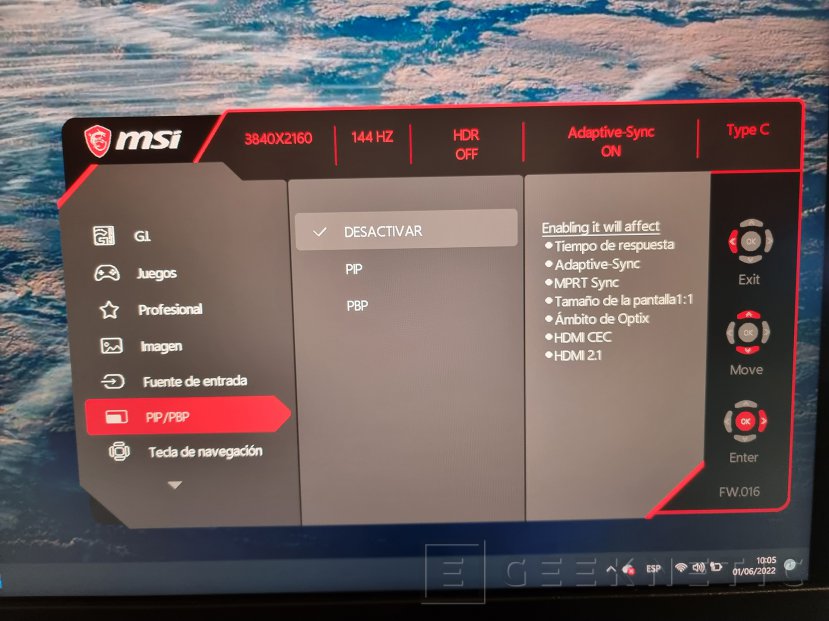 MSI 4k モニター　Optix MPG321UR-QD ジャンク品 MSI Optix MPG321UR QD 32