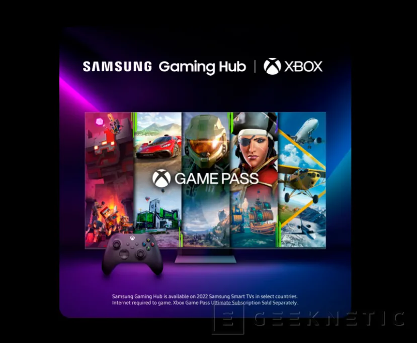 Geeknetic Samsung y Microsoft se asocian para llevar la app Xbox a los televisores Samsung 2022 1