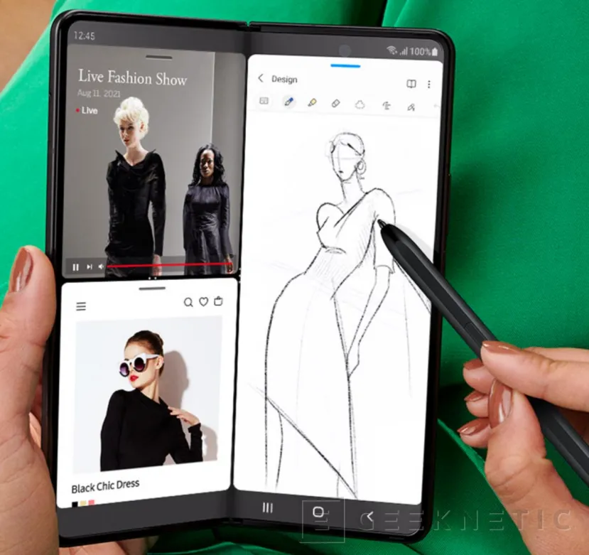 Geeknetic Samsung añadirá la opción de pellizcar en las apps para usar pantalla dividida 1