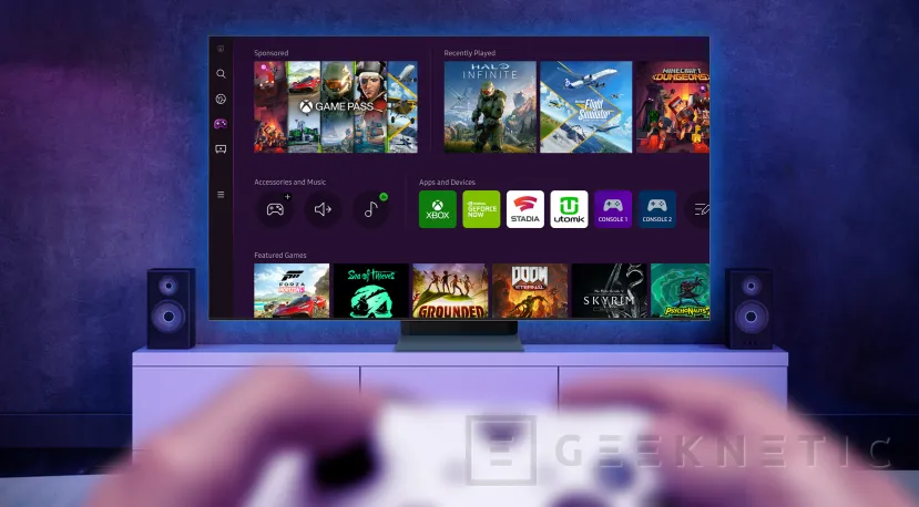 Geeknetic Samsung y Microsoft se asocian para llevar la app Xbox a los televisores Samsung 2022 2