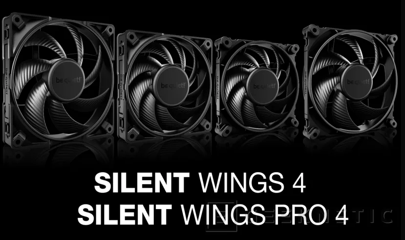 Geeknetic Nuevos ventiladores be quiet! Silent Wings 4 y Silent Wings Pro 4  con más RPM máximas y menor ruido 1