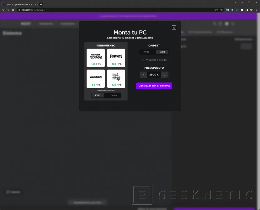 Geeknetic NZXT BLD:  Configura Tu PC Ideal en su Web y Recíbelo Montado en Casa 6